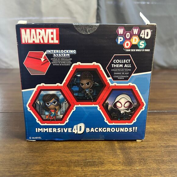 Marvel Black Panther Shuri 4D WOW POD Collectible Figure - Picture 2 of 4